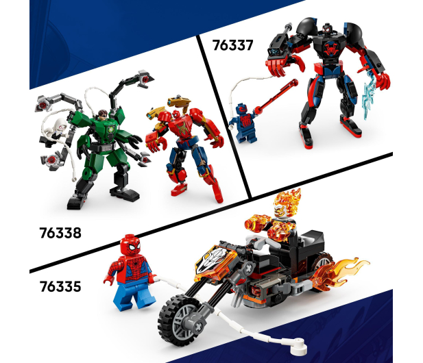 LEGO Marvel 76336 Spider-Man kontra zvenomowany Wolverine - 1473560 - zdjęcie 2